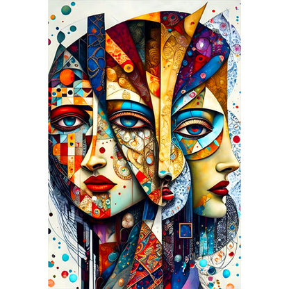 Misplaced Paintings - Full Round Drill Diamond Painting 40*60CM