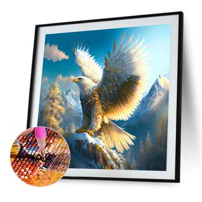 Eagle - AB Square Drill Diamond Painting 40*40CM