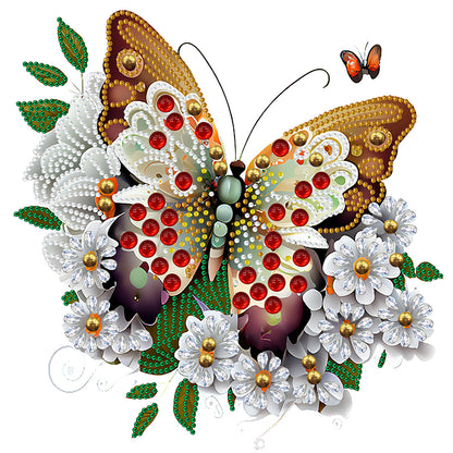 Butterfly - Special Shaped Drill Diamond Painting 30*30CM