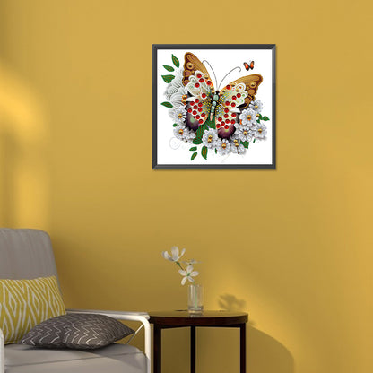 Butterfly - Special Shaped Drill Diamond Painting 30*30CM