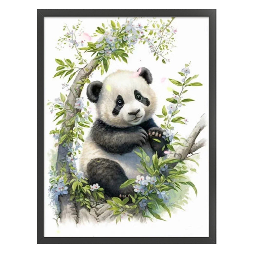 Panda - 11CT Stamped Cross Stitch 40*55CM