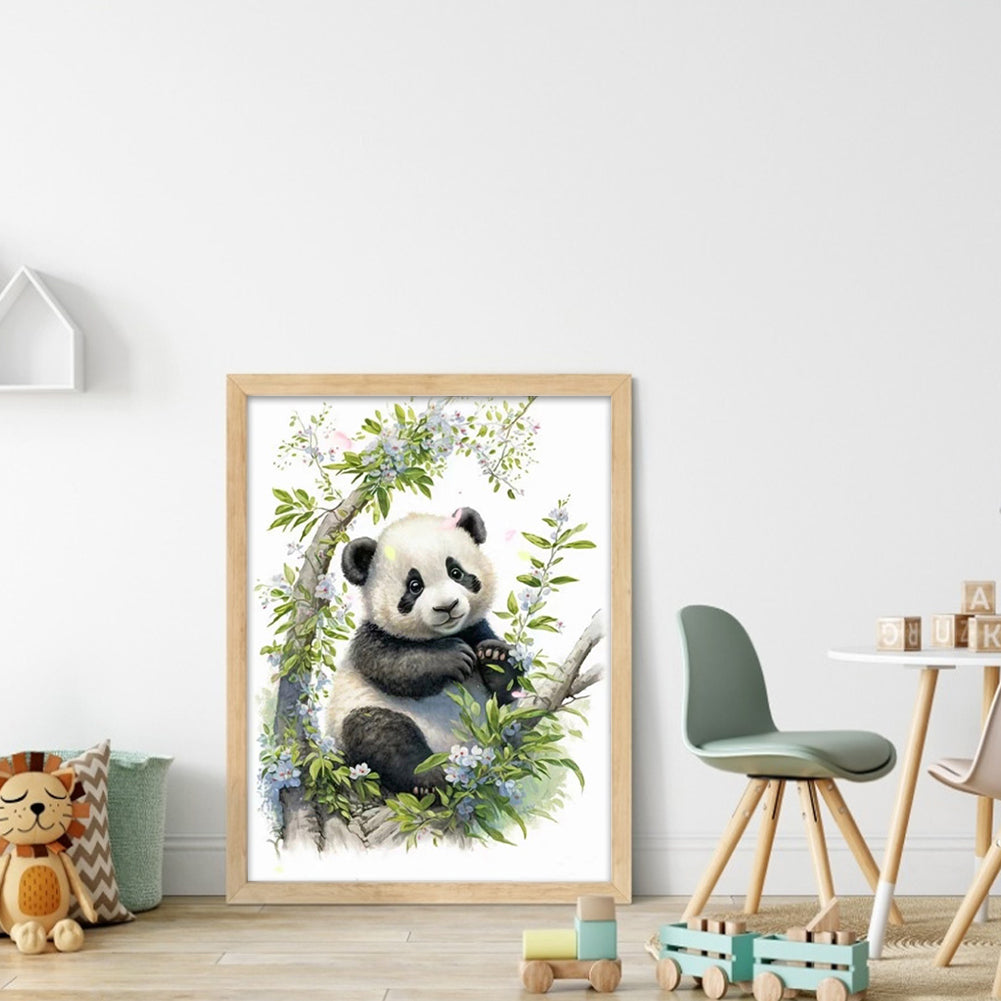 Panda - 11CT Stamped Cross Stitch 40*55CM