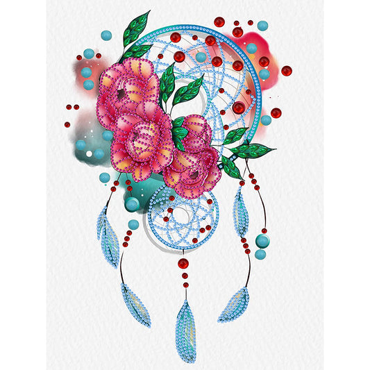 Dreamcatcher - Special Shaped Drill Diamond Painting 30*40CM