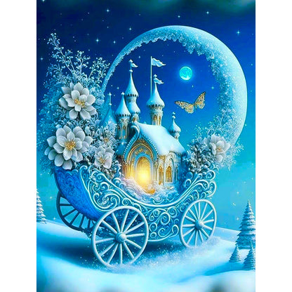Sled - Full Round Drill Diamond Painting 30*40CM