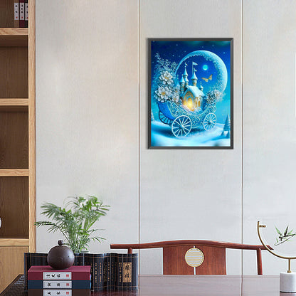 Sled - Full Round Drill Diamond Painting 30*40CM