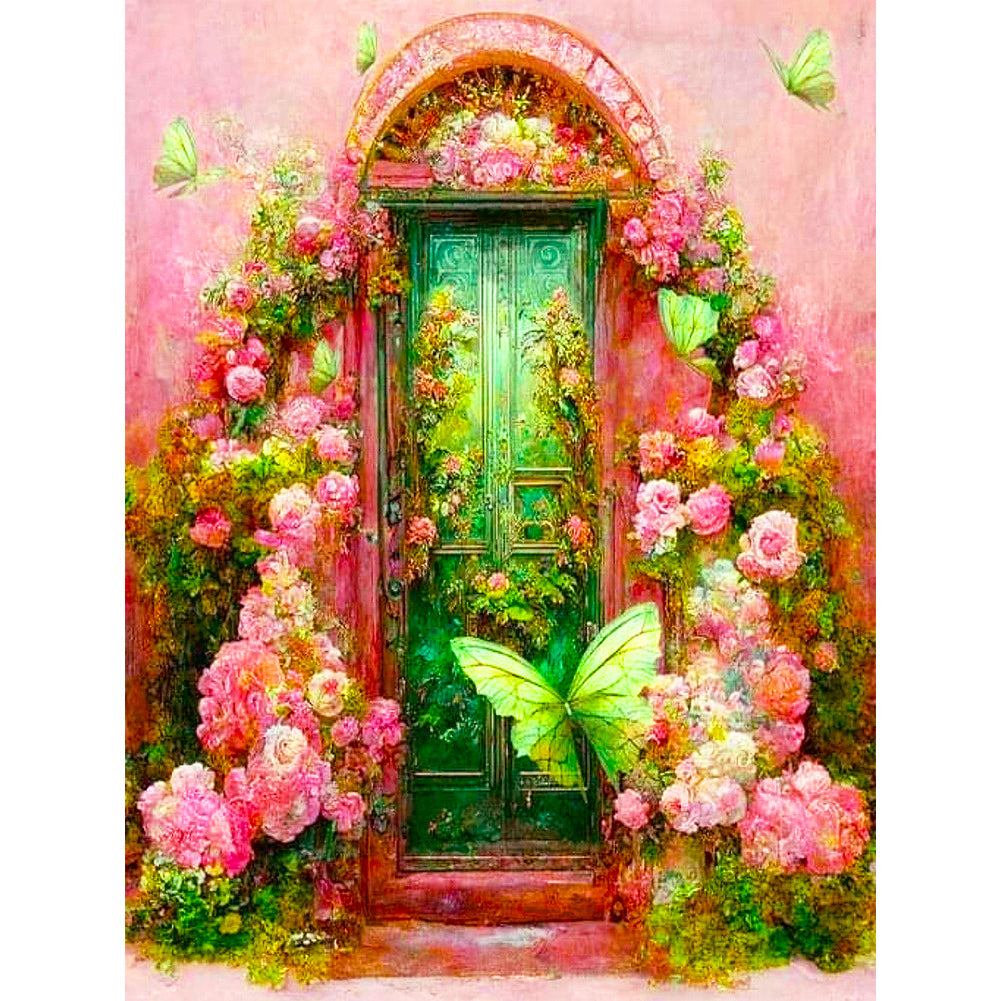 Auditorium Door - Full Round Drill Diamond Painting 30*40CM