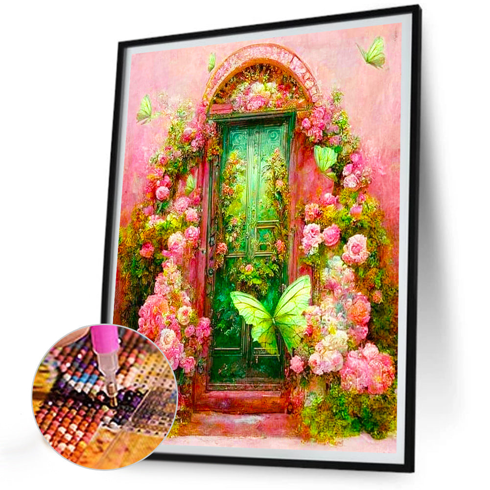 Auditorium Door - Full Round Drill Diamond Painting 30*40CM
