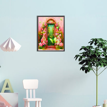 Auditorium Door - Full Round Drill Diamond Painting 30*40CM