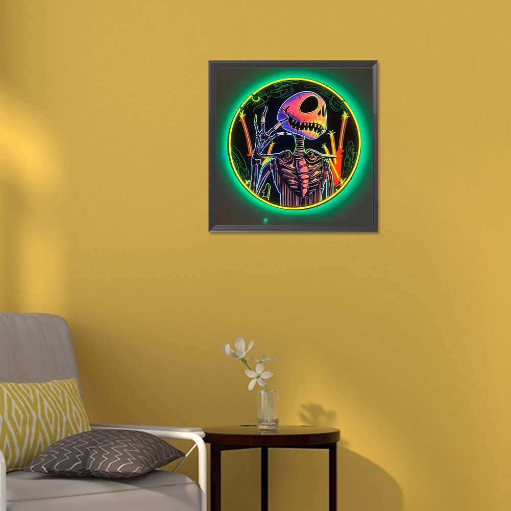 Weird Town Nights - Full Round Drill Diamond Painting 30*30CM