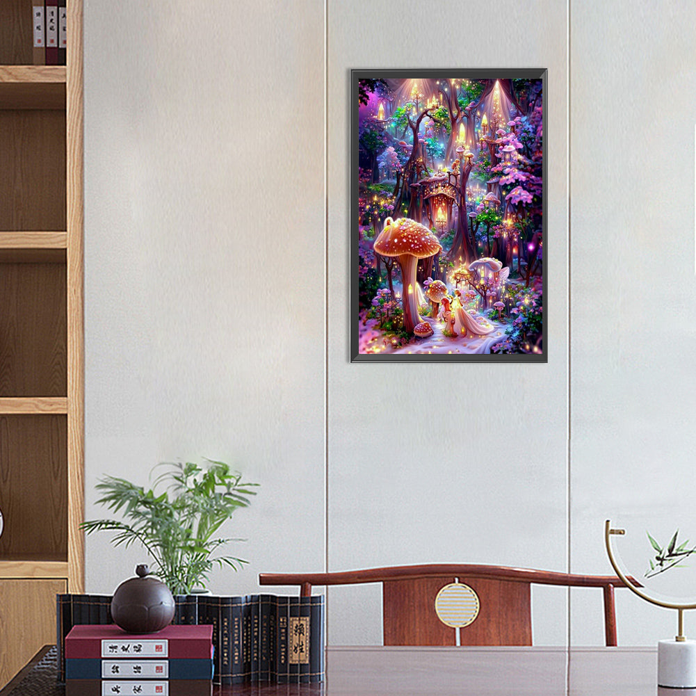 Colorful Flowers - Full Round Drill Diamond Painting 20*30CM