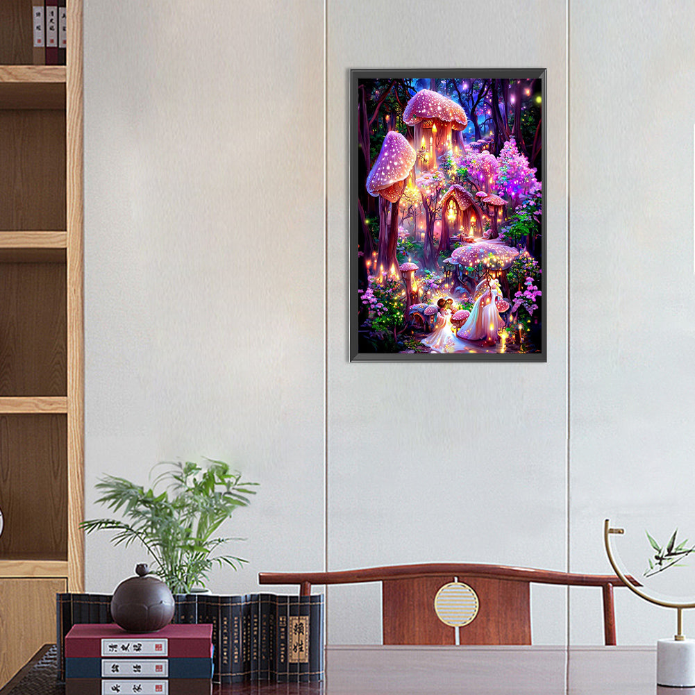 Colorful Flowers - Full Round Drill Diamond Painting 20*30CM