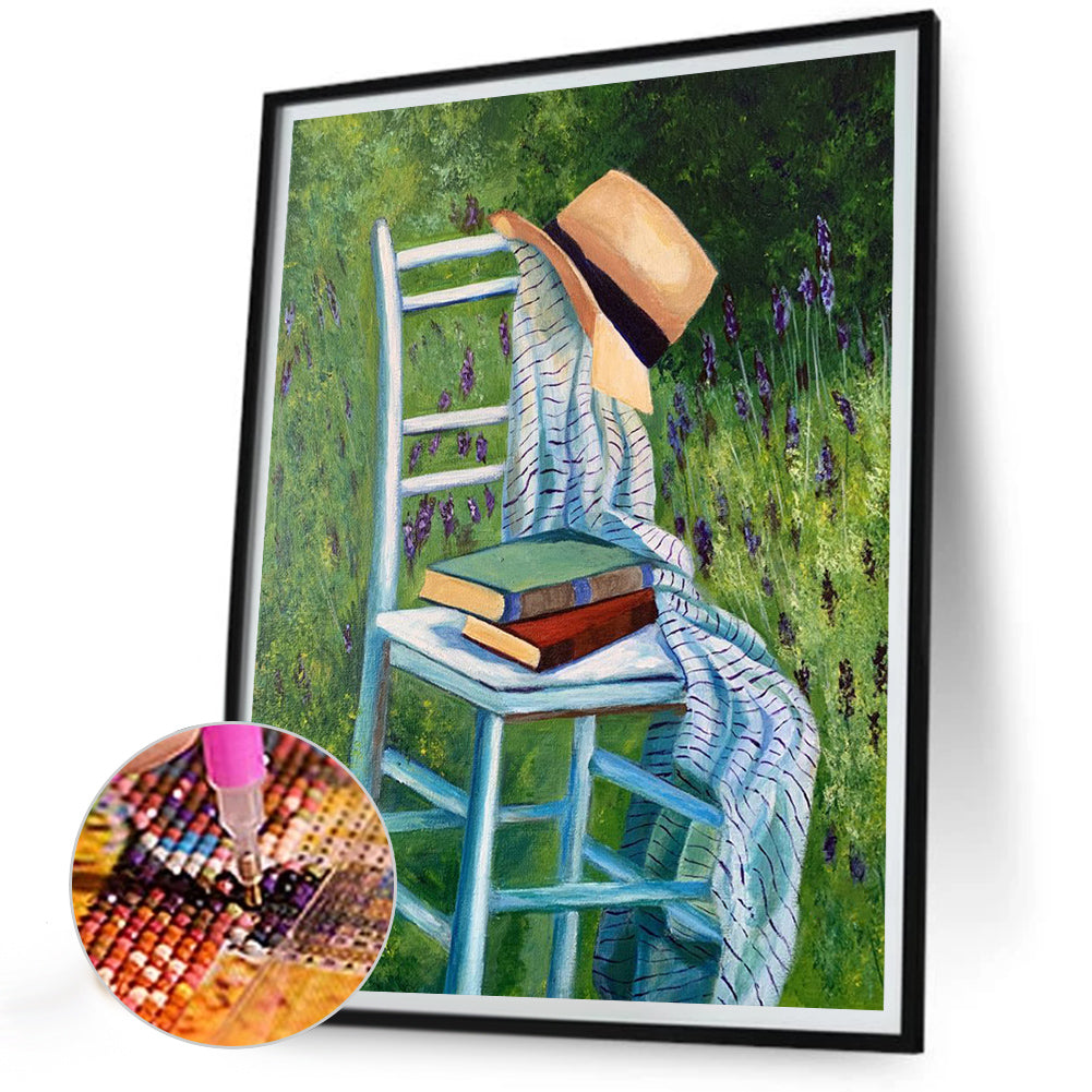 Chair - Full Round Drill Diamond Painting 30*40CM