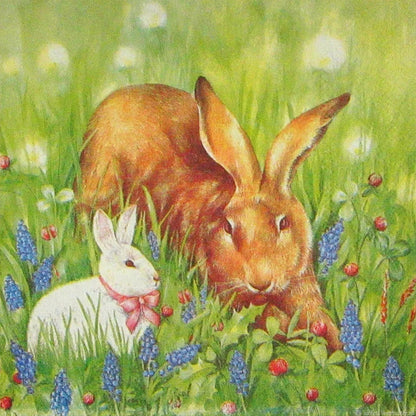 Hare - Full Round Drill Diamond Painting 30*30CM
