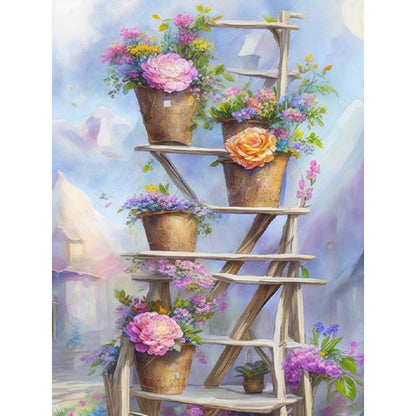 Escalator - Full Round Drill Diamond Painting 30*40CM