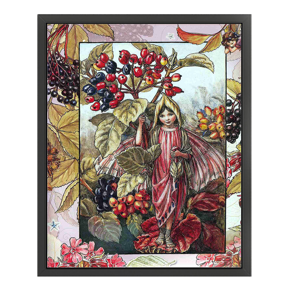 Tree Fairy - 11CT Stamped Cross Stitch 50*60CM