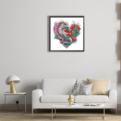 Dragon Art - Special Shaped Drill Diamond Painting 30*30CM