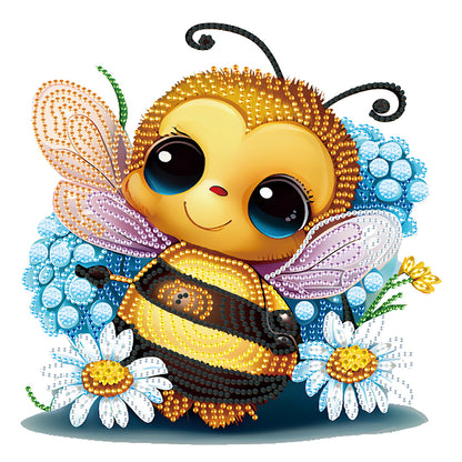 Little Bee - Special Shaped Drill Diamond Painting 30*30CM