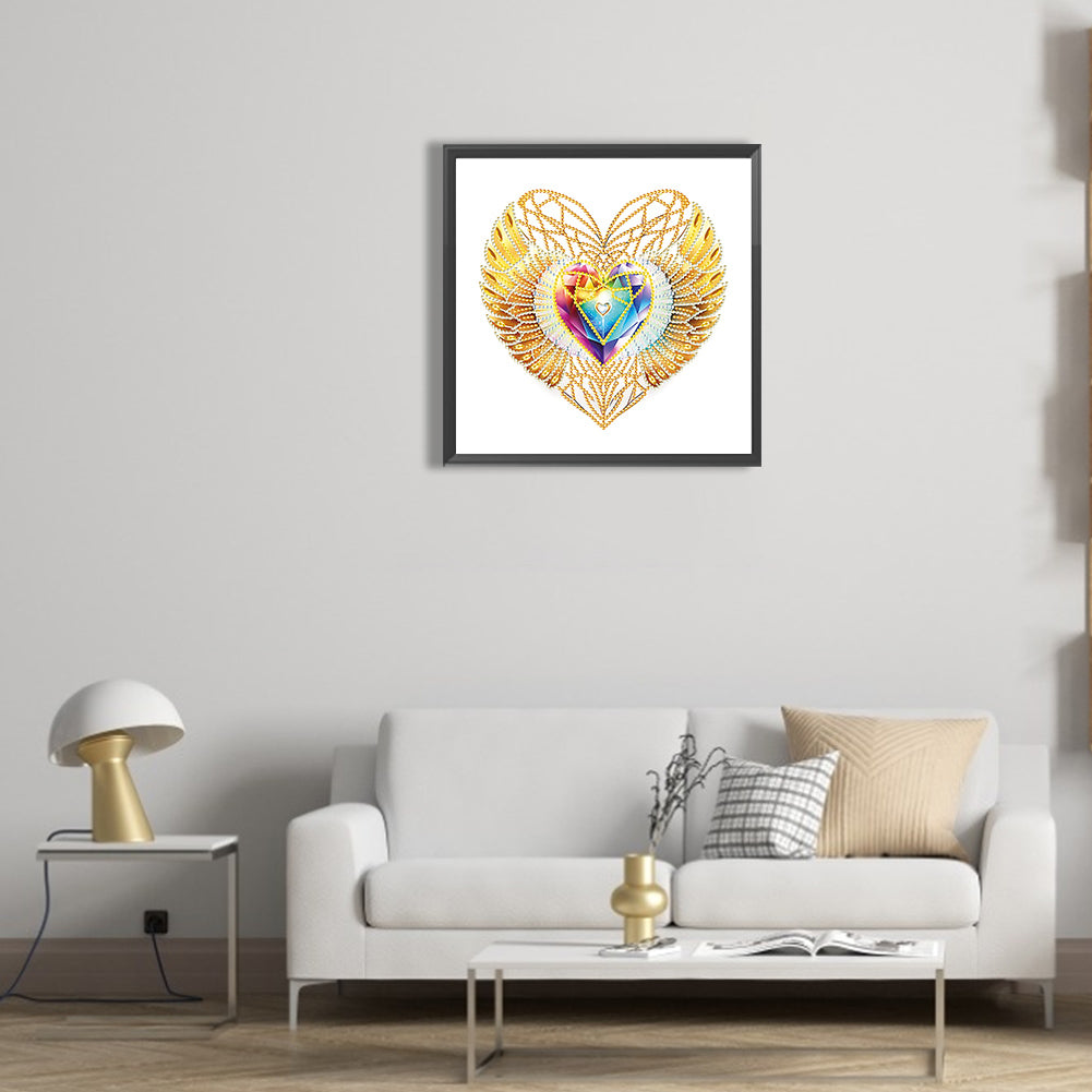 Eternal Heart - Special Shaped Drill Diamond Painting 30*30CM