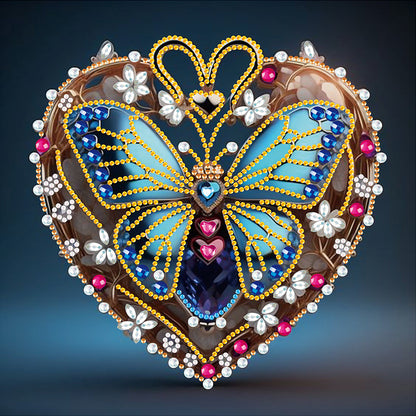 Eternal Heart - Special Shaped Drill Diamond Painting 30*30CM