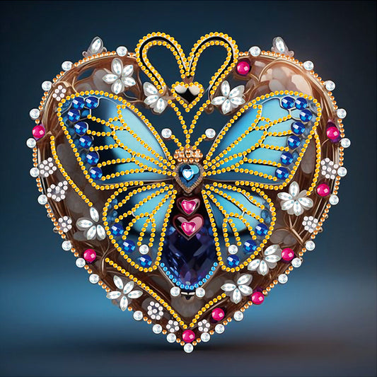 Eternal Heart - Special Shaped Drill Diamond Painting 30*30CM