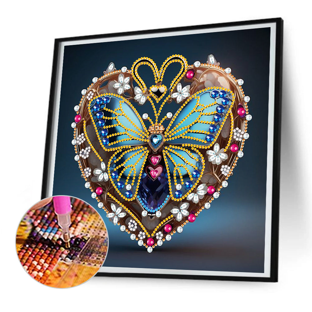 Eternal Heart - Special Shaped Drill Diamond Painting 30*30CM
