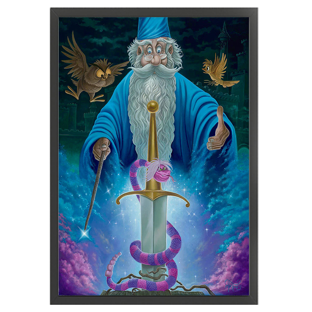 Sword In The Stone - 11CT Stamped Cross Stitch 60*80CM