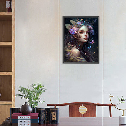Forest Elves - Full Round Drill Diamond Painting 30*40CM