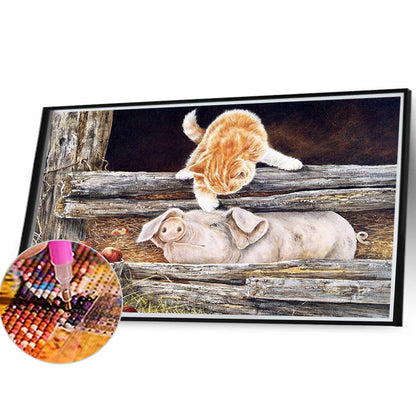 Captive Shed - Full Round Drill Diamond Painting 40*30CM