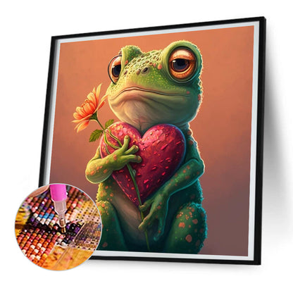 Love Frog - Full Round Drill Diamond Painting 30*30CM