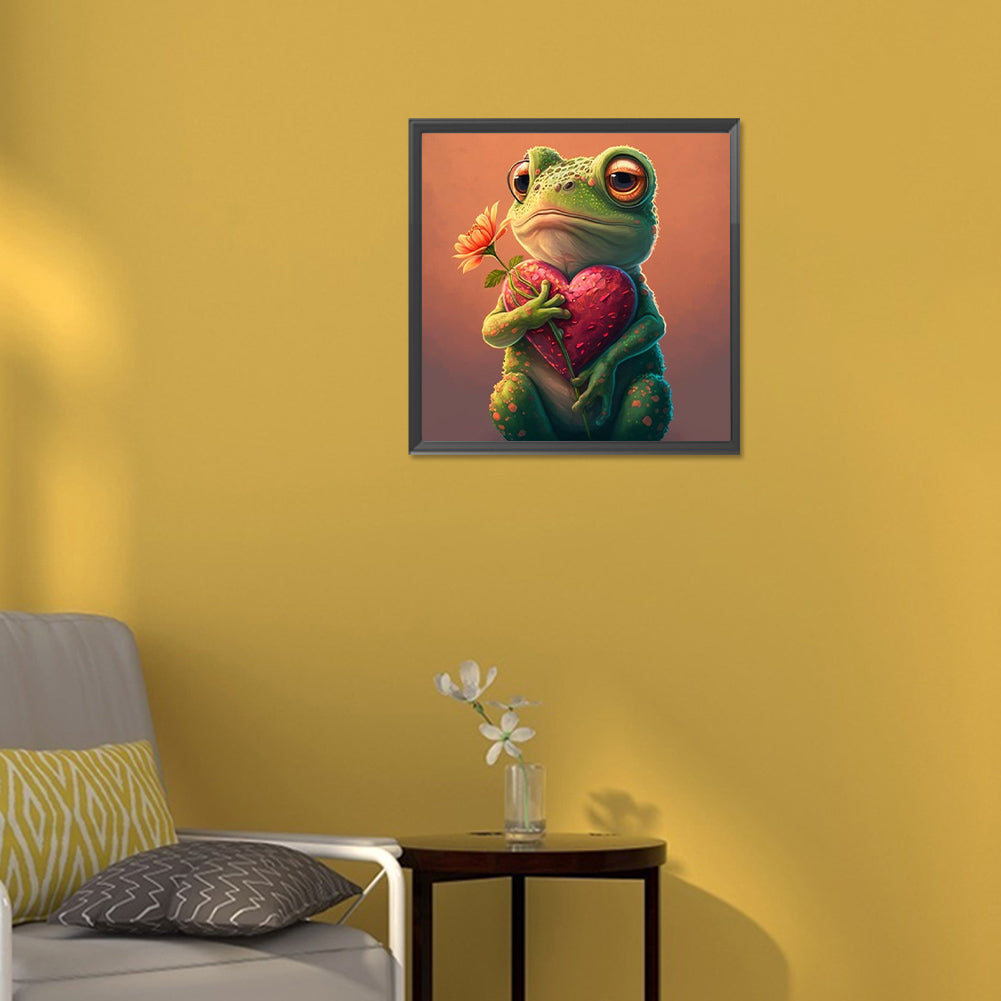 Love Frog - Full Round Drill Diamond Painting 30*30CM