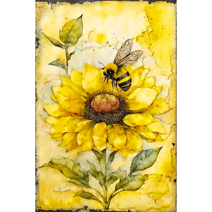 Honey Bee - Full Round Drill Diamond Painting 40*60CM