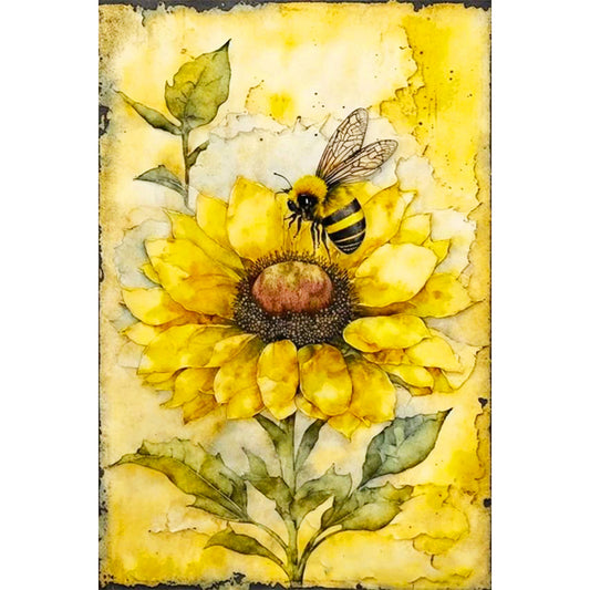 Honey Bee - Full Round Drill Diamond Painting 40*60CM