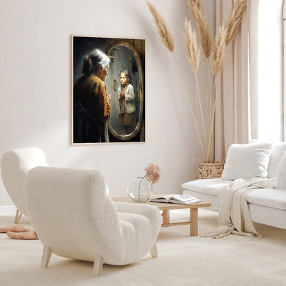 Time And Age - Full Round Drill Diamond Painting 30*40CM