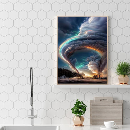 Tornado - Full Round Drill Diamond Painting 30*40CM