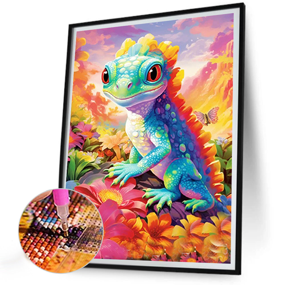 Rainbow Dragon - Full Round Drill Diamond Painting 30*40CM