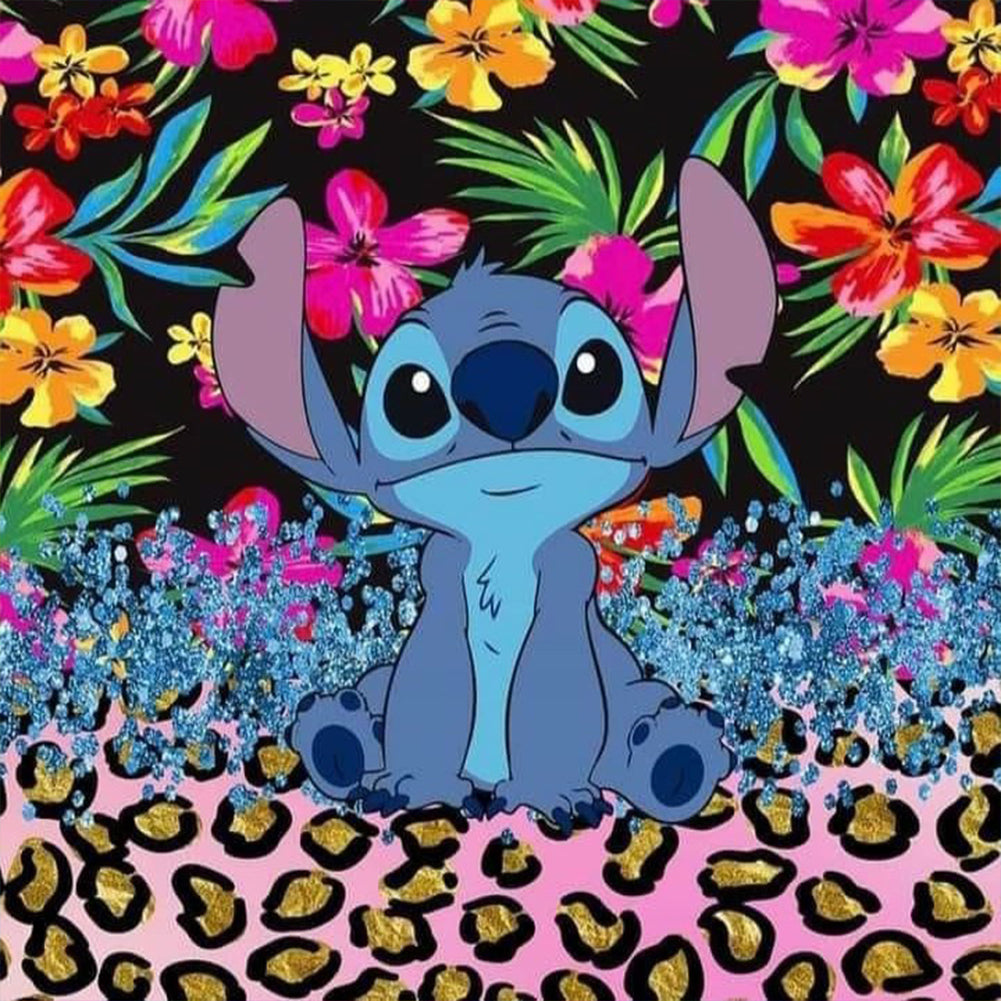 Stitch - Full Round Drill Diamond Painting 30*30CM