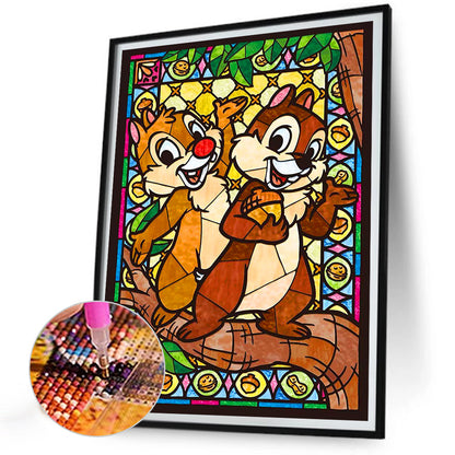 Disney Squirrel - Full Round Drill Diamond Painting 30*40CM