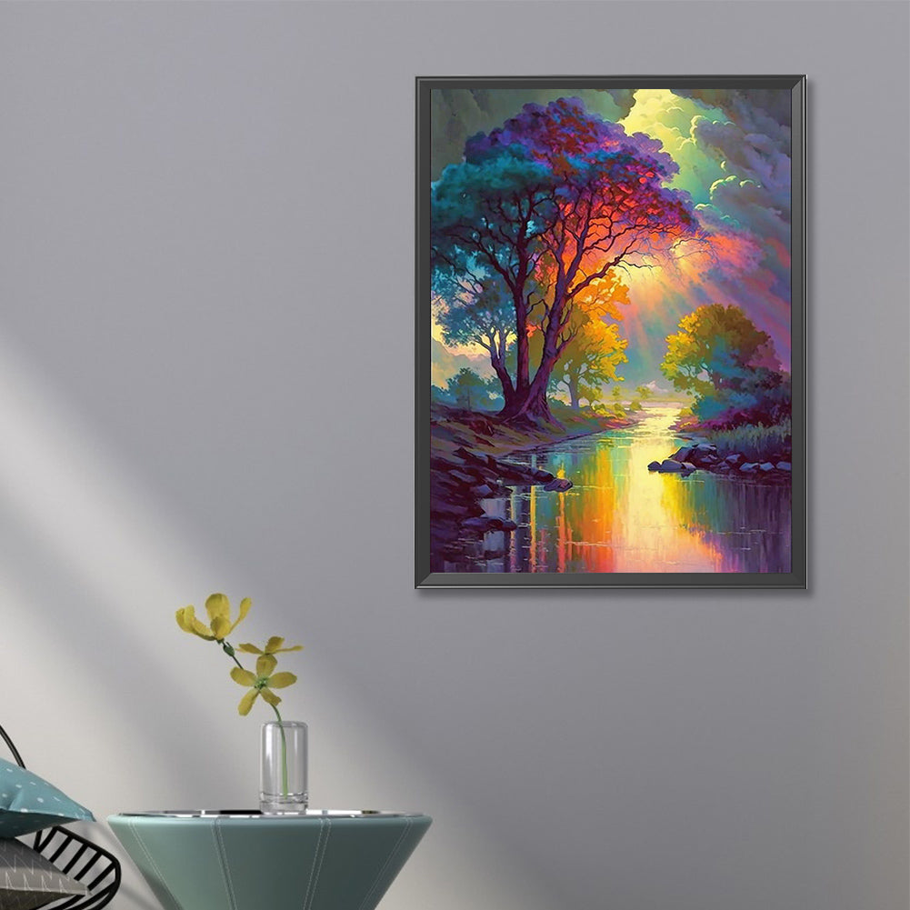 Quiet Night - Full Round Drill Diamond Painting 40*60CM