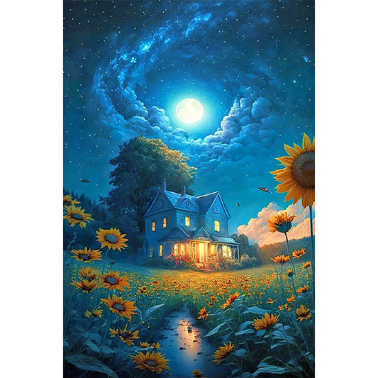 Quiet Night - Full Round Drill Diamond Painting 40*60CM