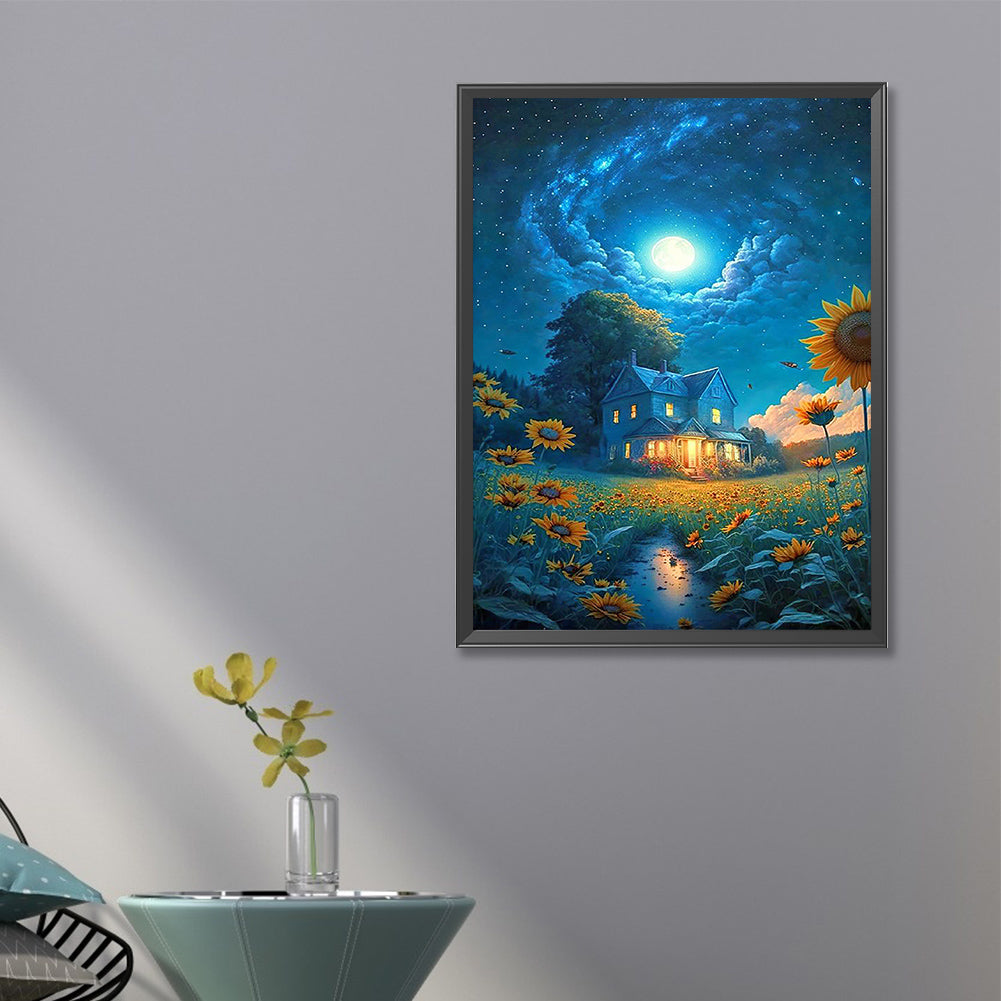 Quiet Night - Full Round Drill Diamond Painting 40*60CM