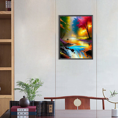 Colorful World - Full Round Drill Diamond Painting 30*40CM