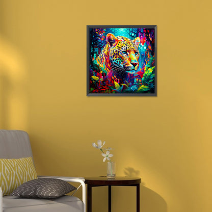 Leopard - Full Round Drill Diamond Painting 30*30CM