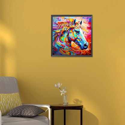 Horse - Full Round Drill Diamond Painting 30*30CM