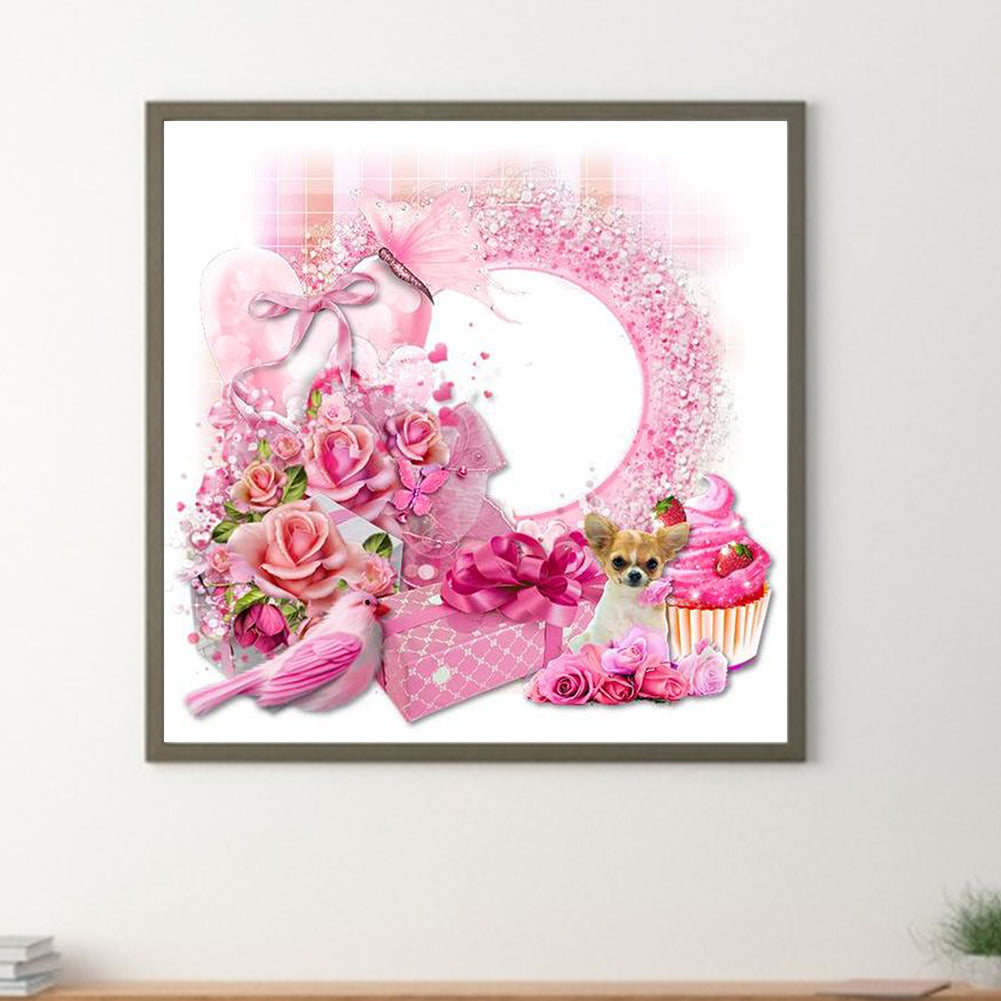 Garlands Of Various Colors - Full Round Drill Diamond Painting 30*30CM