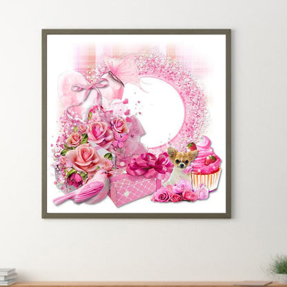 Garlands Of Various Colors - Full Round Drill Diamond Painting 30*30CM