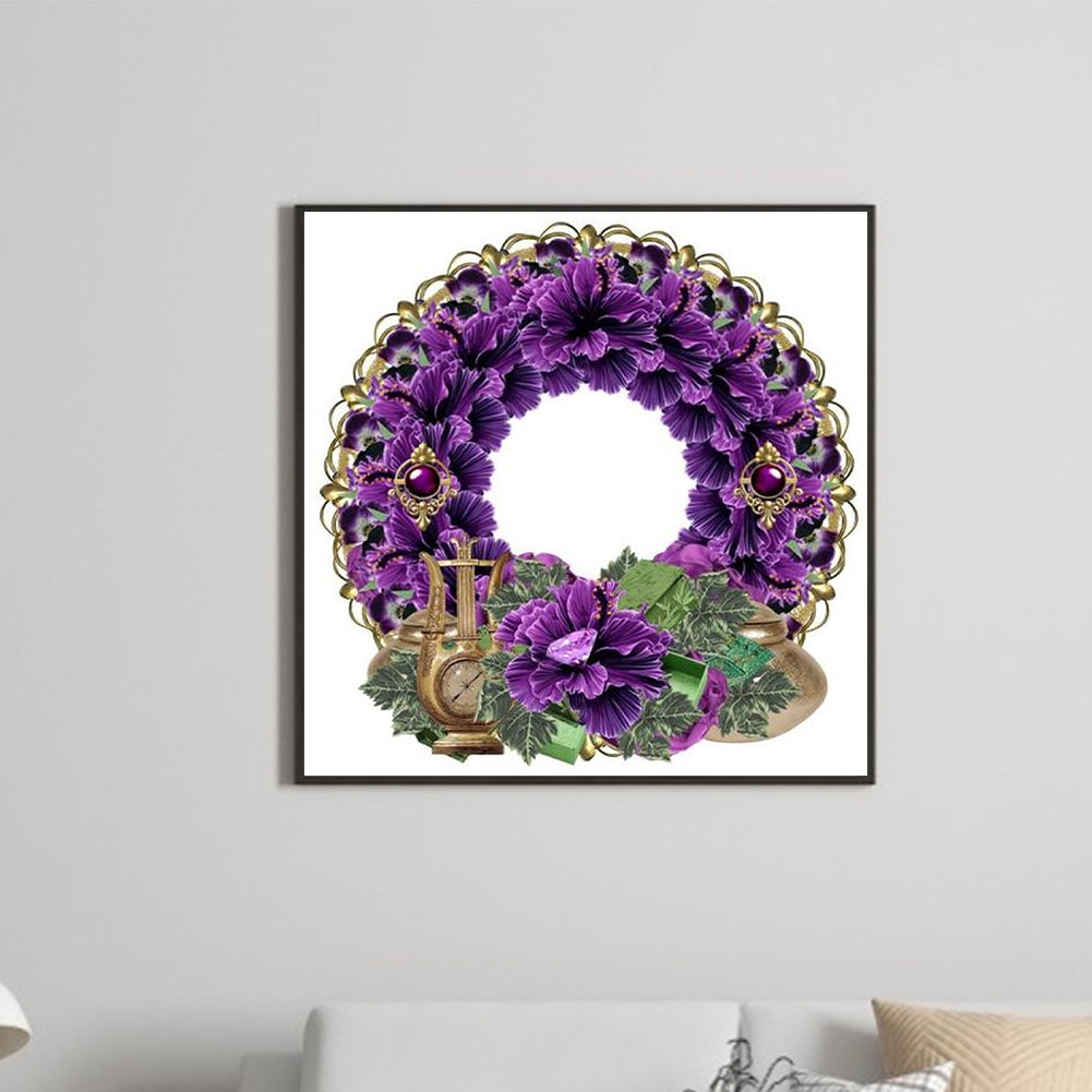 Garlands Of Various Colors - Full Round Drill Diamond Painting 30*30CM
