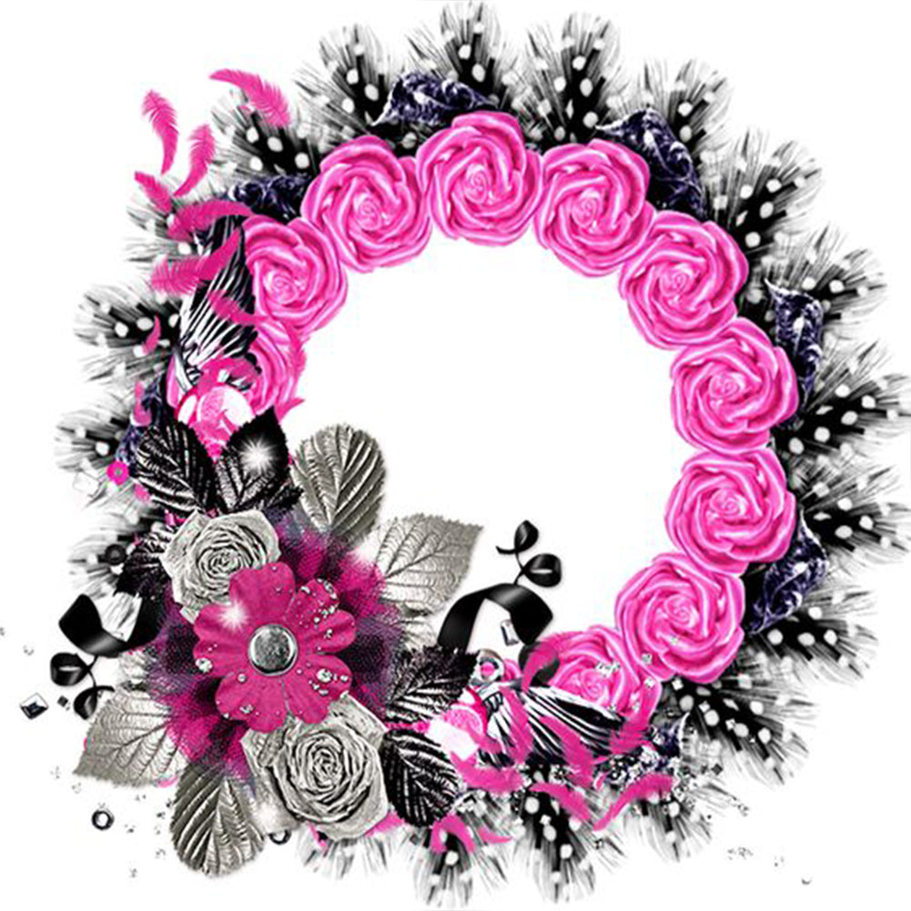 Garlands Of Various Colors - Full Round Drill Diamond Painting 30*30CM