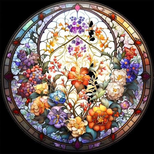 Blooming - Full Round Drill Diamond Painting 30*30CM