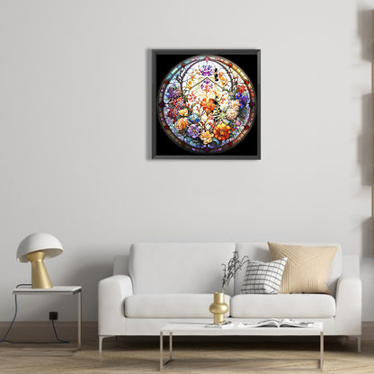 Blooming - Full Round Drill Diamond Painting 30*30CM