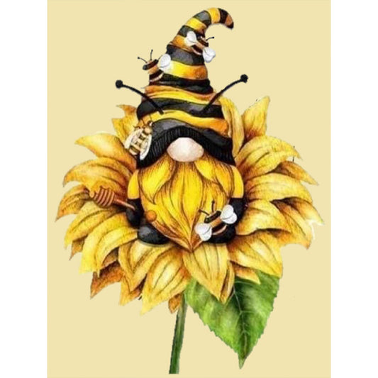 Bee Goblin - Full Round Drill Diamond Painting 30*40CM